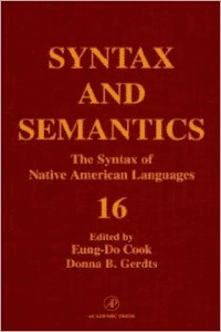 The Syntax of Native American Languages