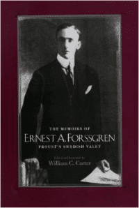 The Memoirs of Ernest A. Forssgren: Proust's Swedish Valet