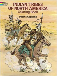 Indian Tribes of North America Coloring Book