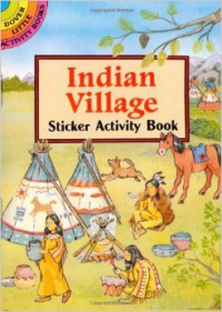 Indian Village Sticker Activity Book