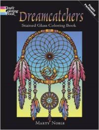 Dreamcatchers Stained Glass Coloring Book