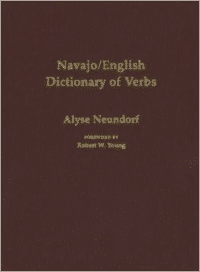 Navajo/English Dictionary of Verbs