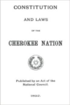 Constitution and Laws of the Cherokee Nation