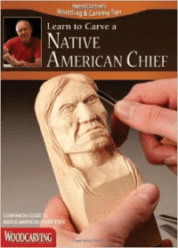 Native American Study Stick Kit (Learn to Carve Faces with Harold Enlow) [With Study Stick, Made of Hard Resin and Full-Color Bo
