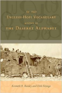 1860 English-Hopi Vocabulary Written in the Deseret Alphabet