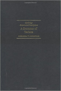 Grammar of Tariana, from Northwest Amazonia