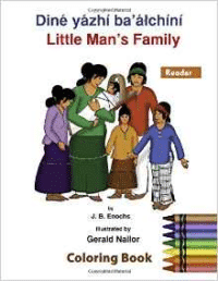 Little Man's Family Coloring Book: The Reader