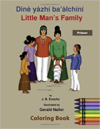 Little Man's Family Coloring Book: Primer