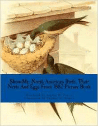 Show-Me: North American Birds, Their Nests and Eggs from 1882 (Picture Book)